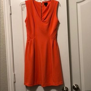 Orange dress